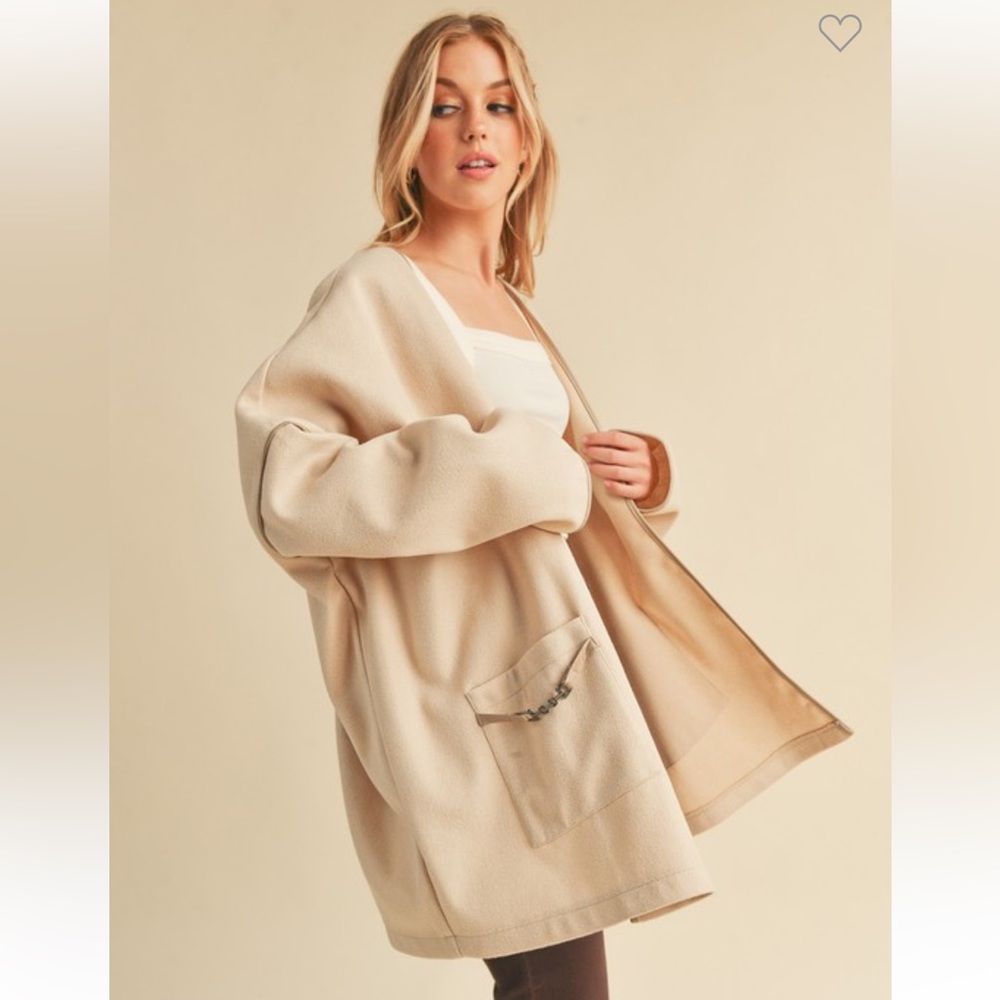 AEMI + CO OVERSIZED FALL JACKET S M L
